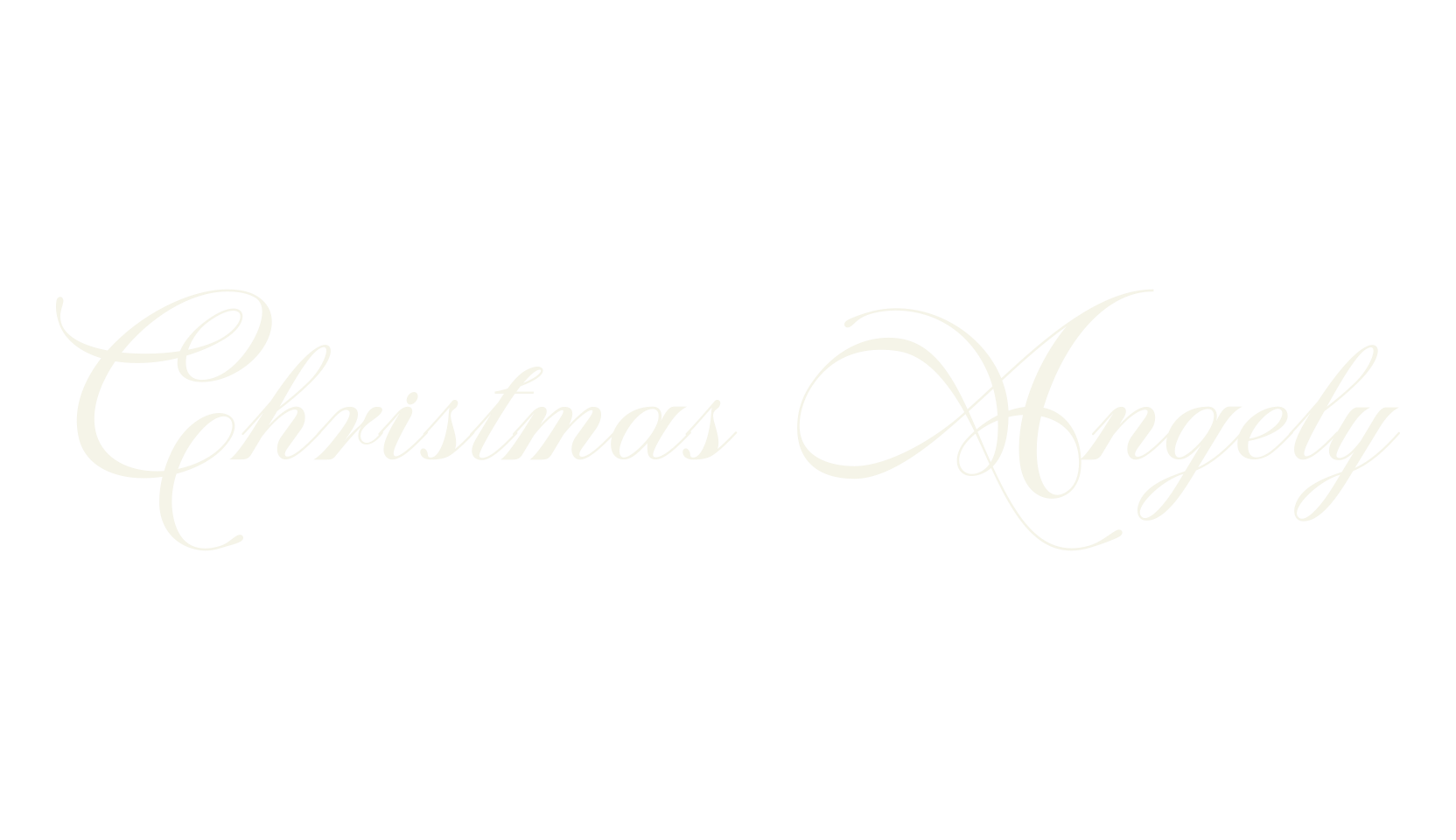 Christmas Angely, christmas font preview