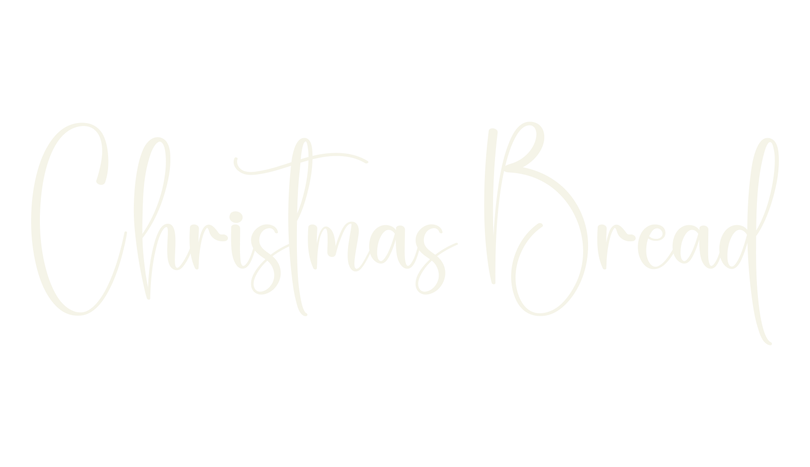 Christmas Bread, christmas font preview