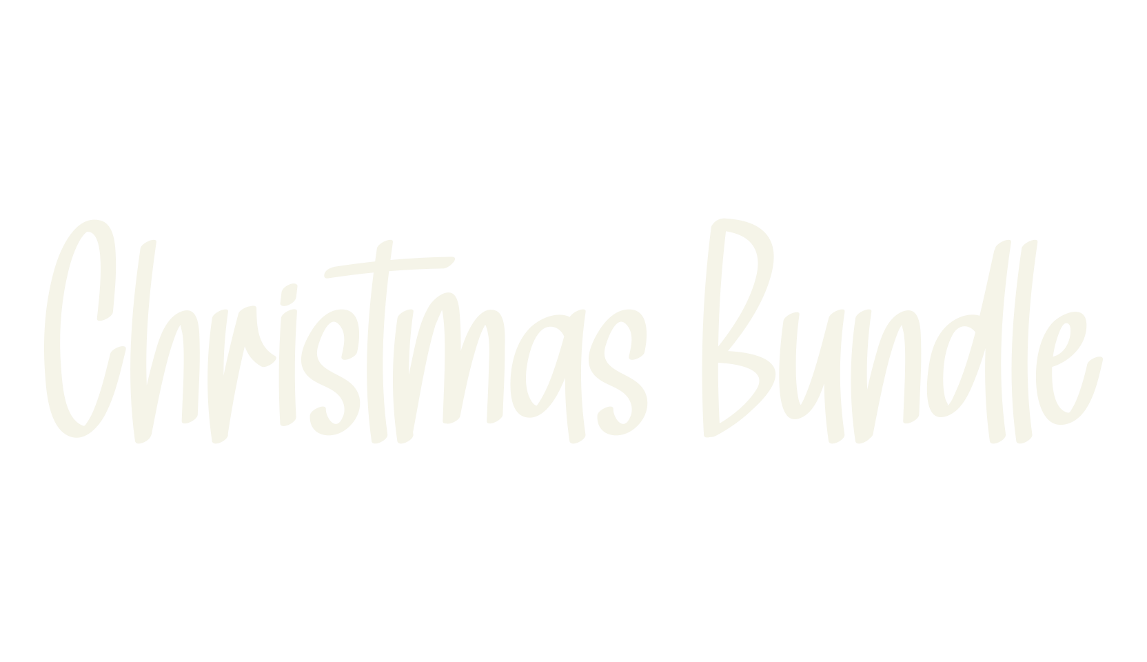 Christmas Bundle, fashion script font preview