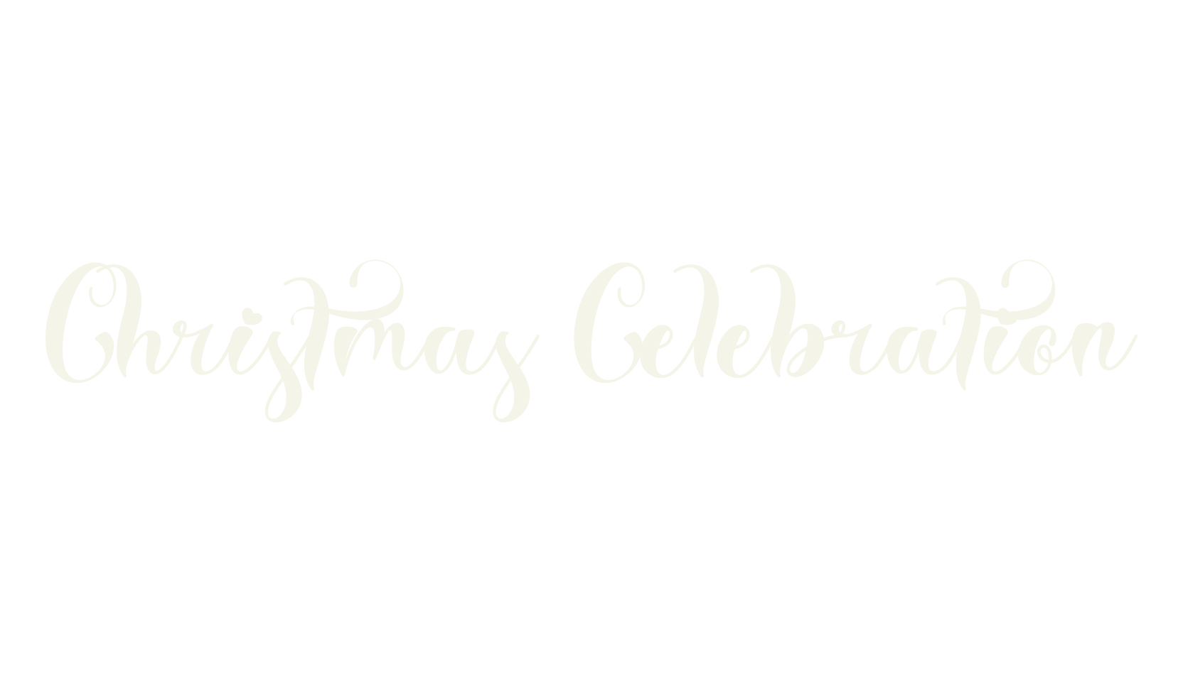Christmas Celebration, cyber font preview