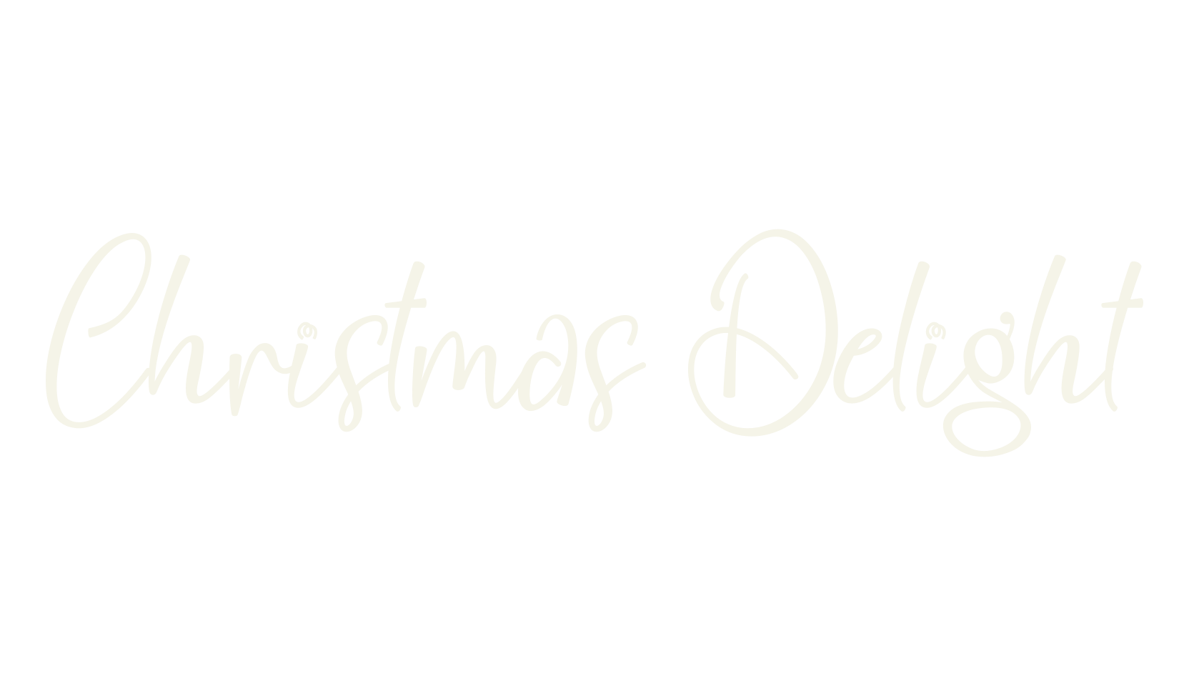 Christmas Delight, christmas font preview