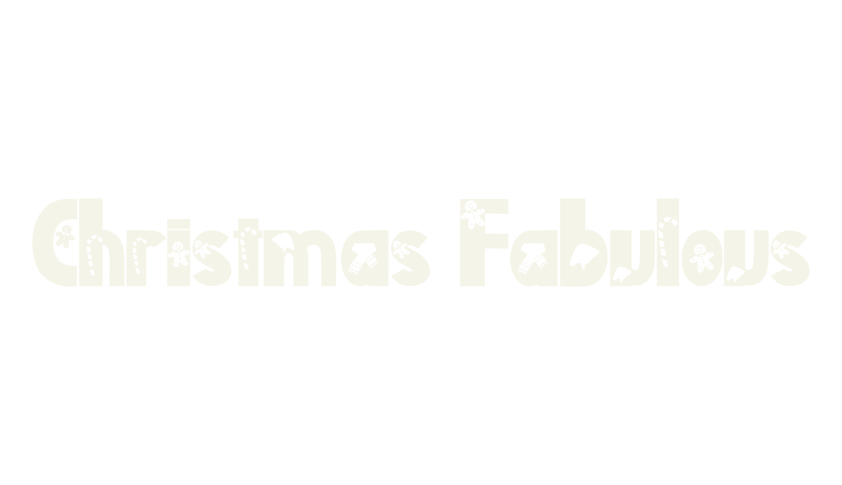 Christmas Fabulous, christmas font preview