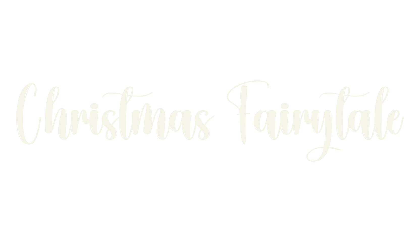 Christmas Fairytale, fashion script font preview