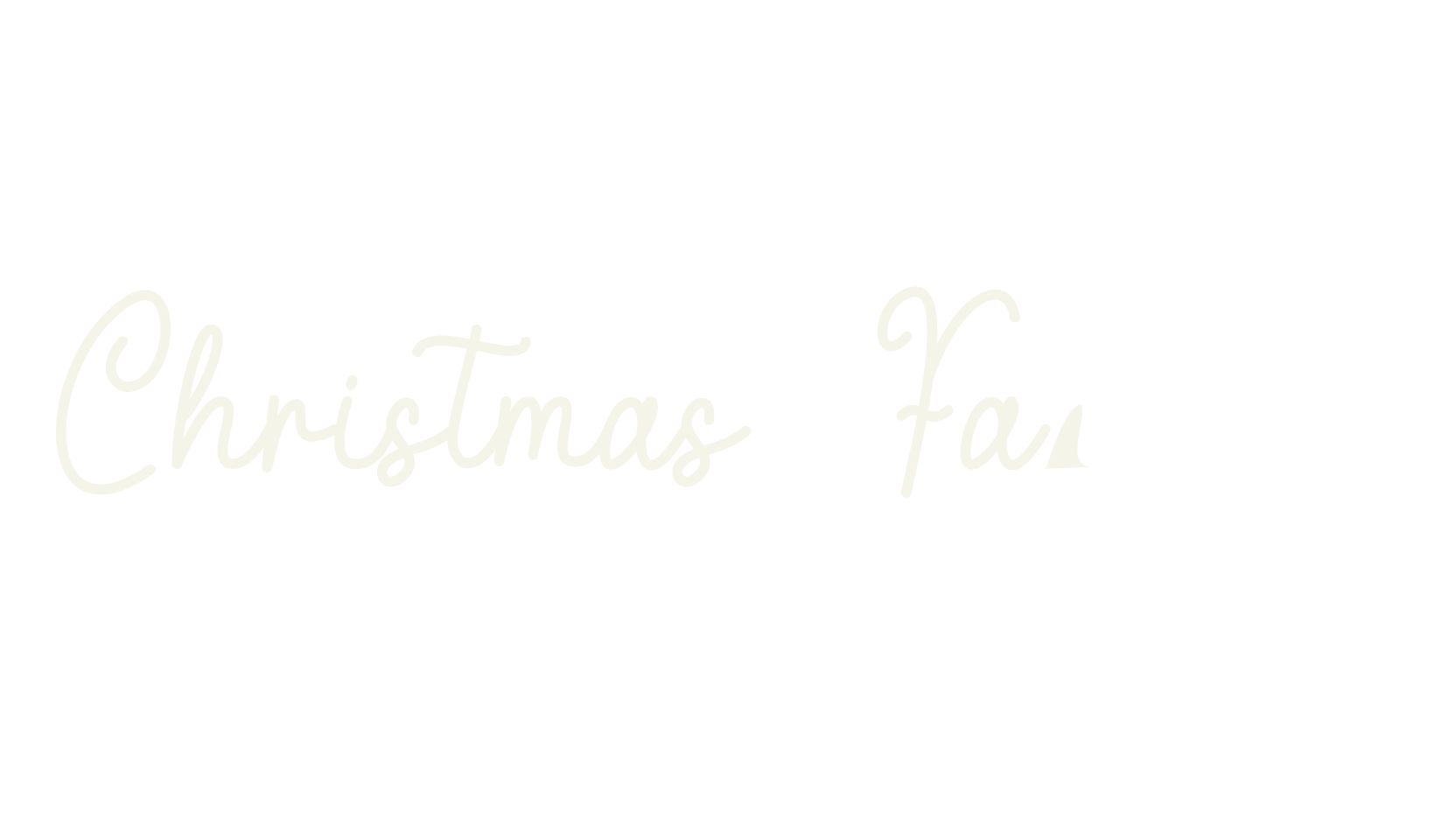 Christmas Fantasy, christmas font preview