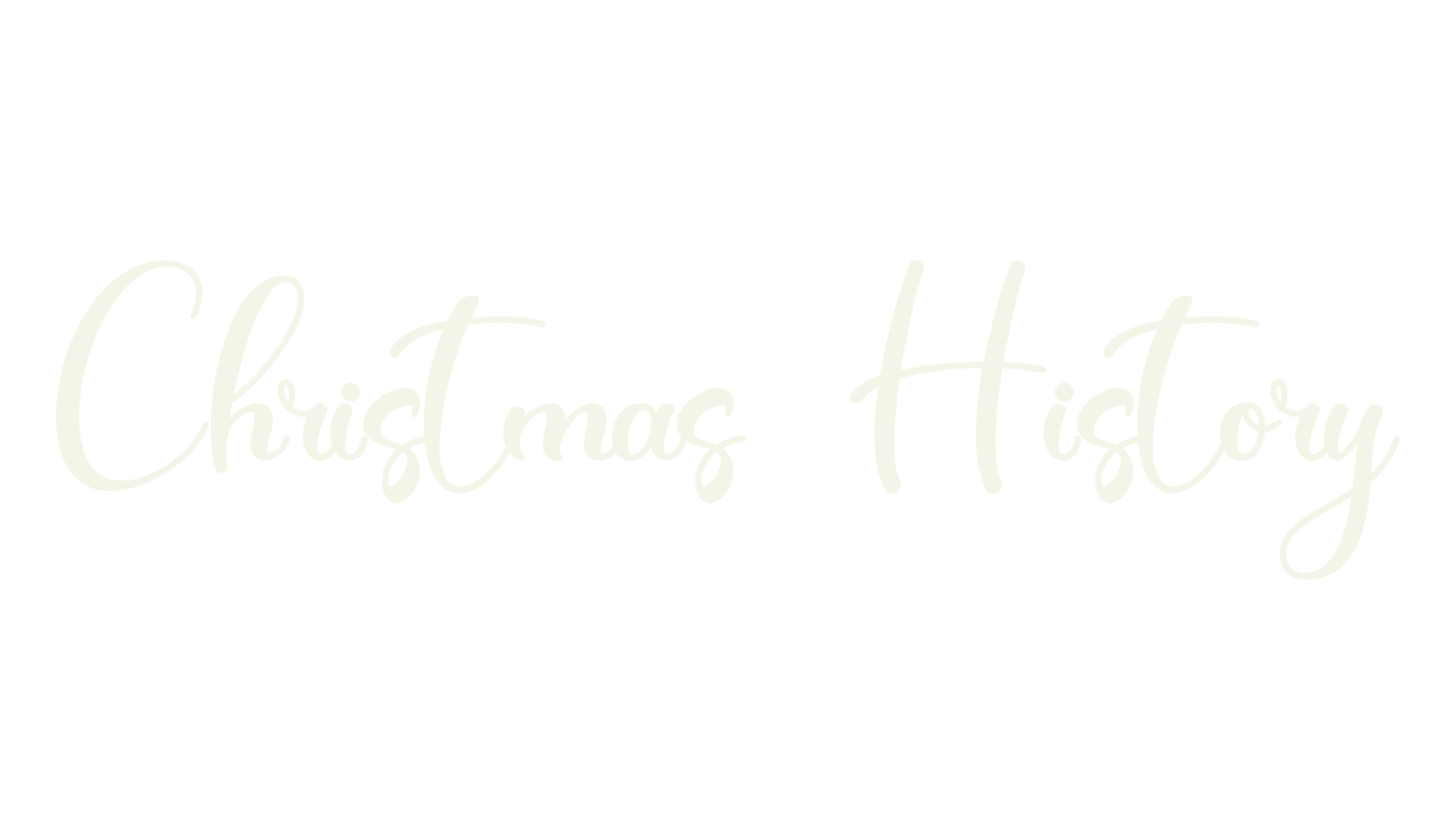 Christmas History, christmas font preview