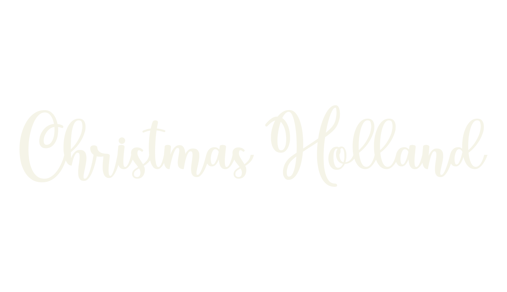 Christmas Holland, pua encoded font preview