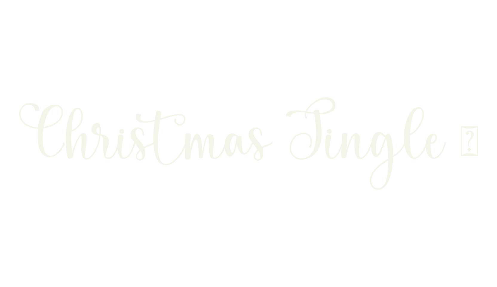 Christmas Jingle -, christmas font preview