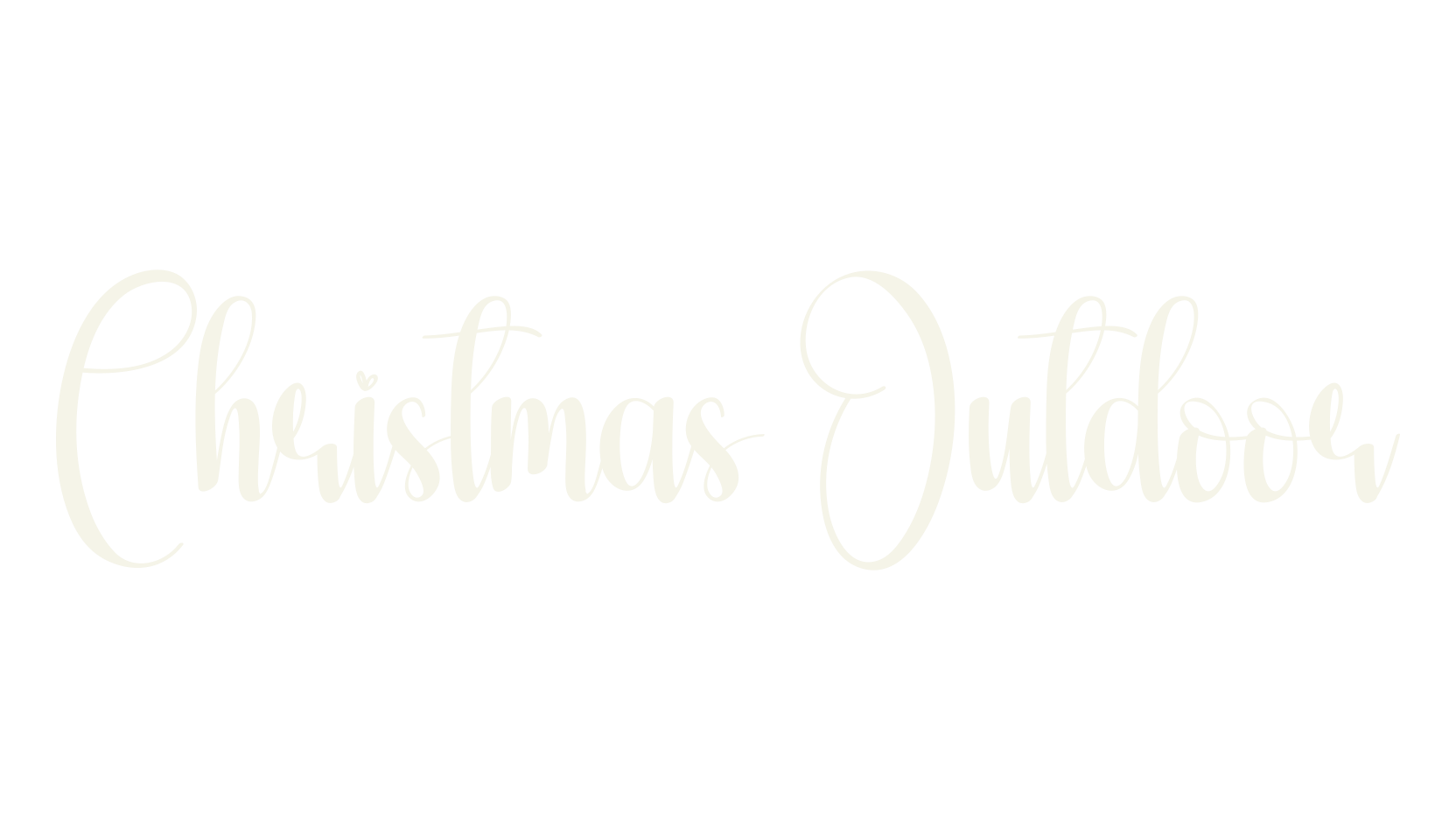 Christmas Outdoor, christmas font preview