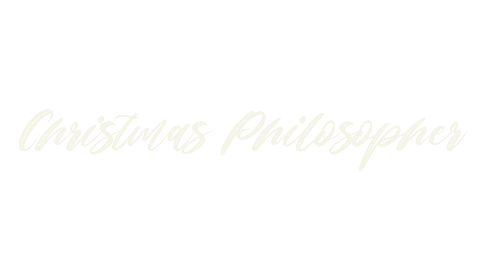 Christmas Philosopher, christmas font preview