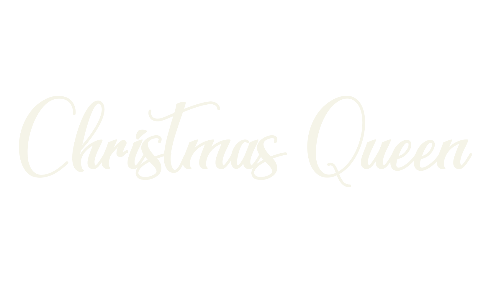 Christmas Queen, christmas font preview
