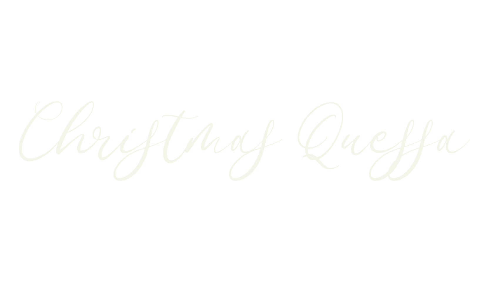 Christmas Quessa, christmas font preview