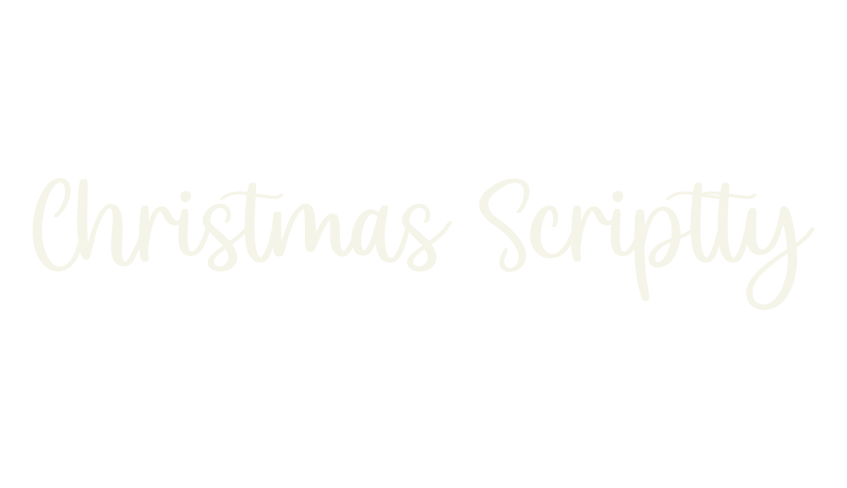 Christmas Scriptty, christmas font preview