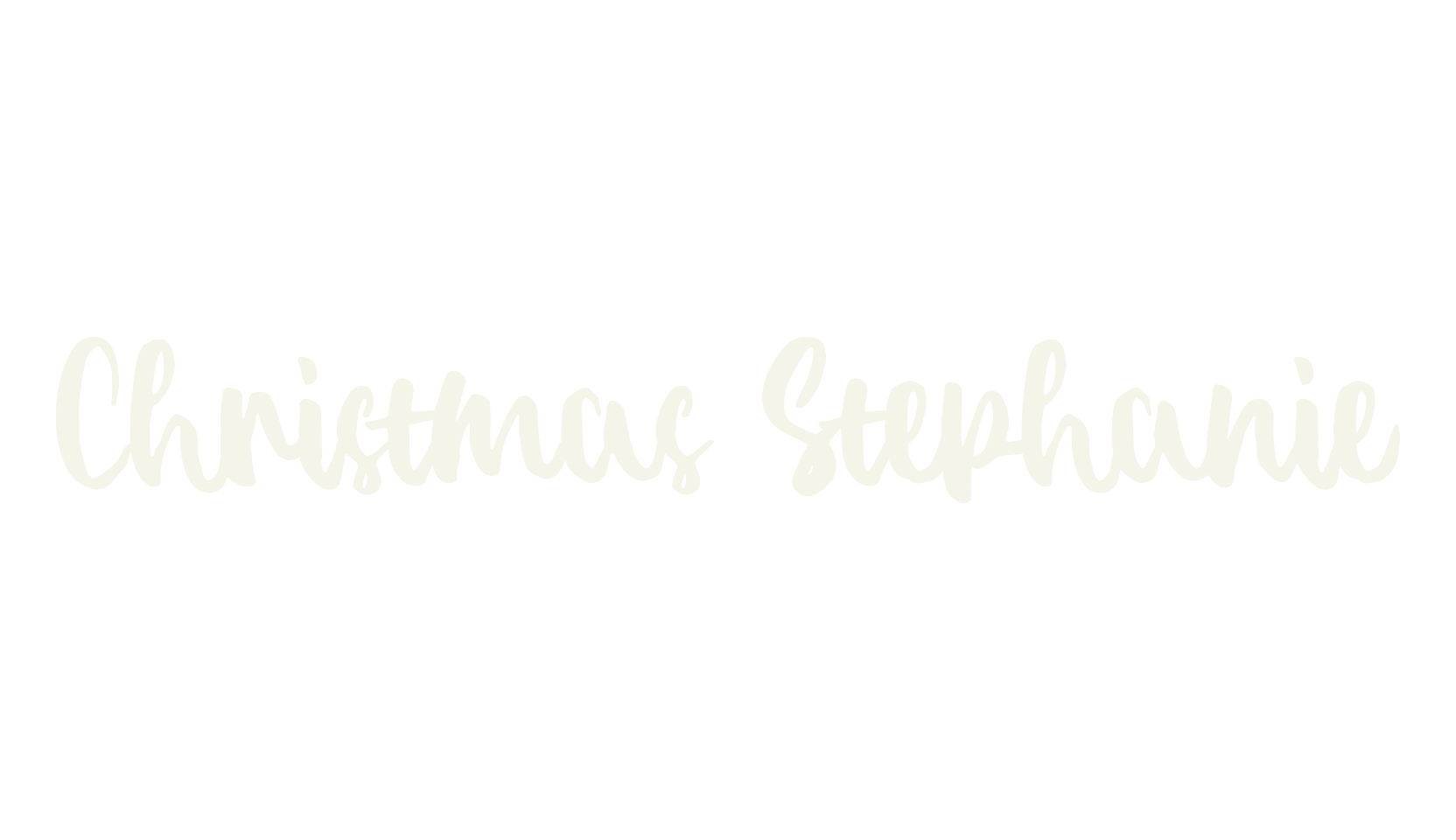 Christmas Stephanie, calligraphy font preview