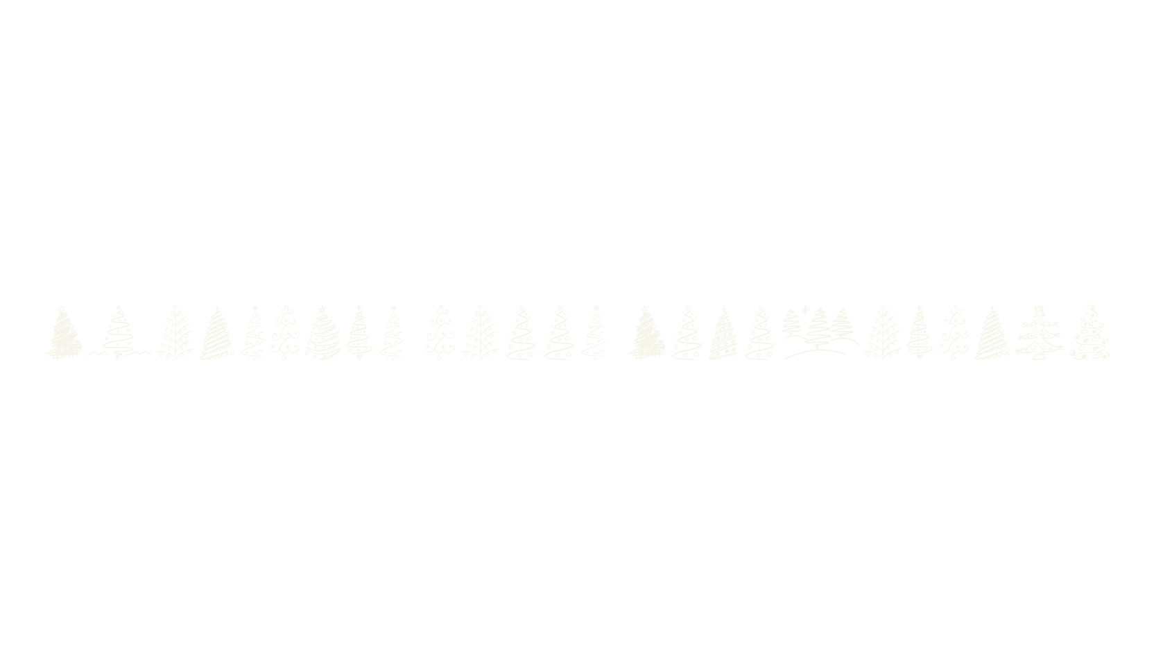 Christmas Trees Celebration, display market font preview