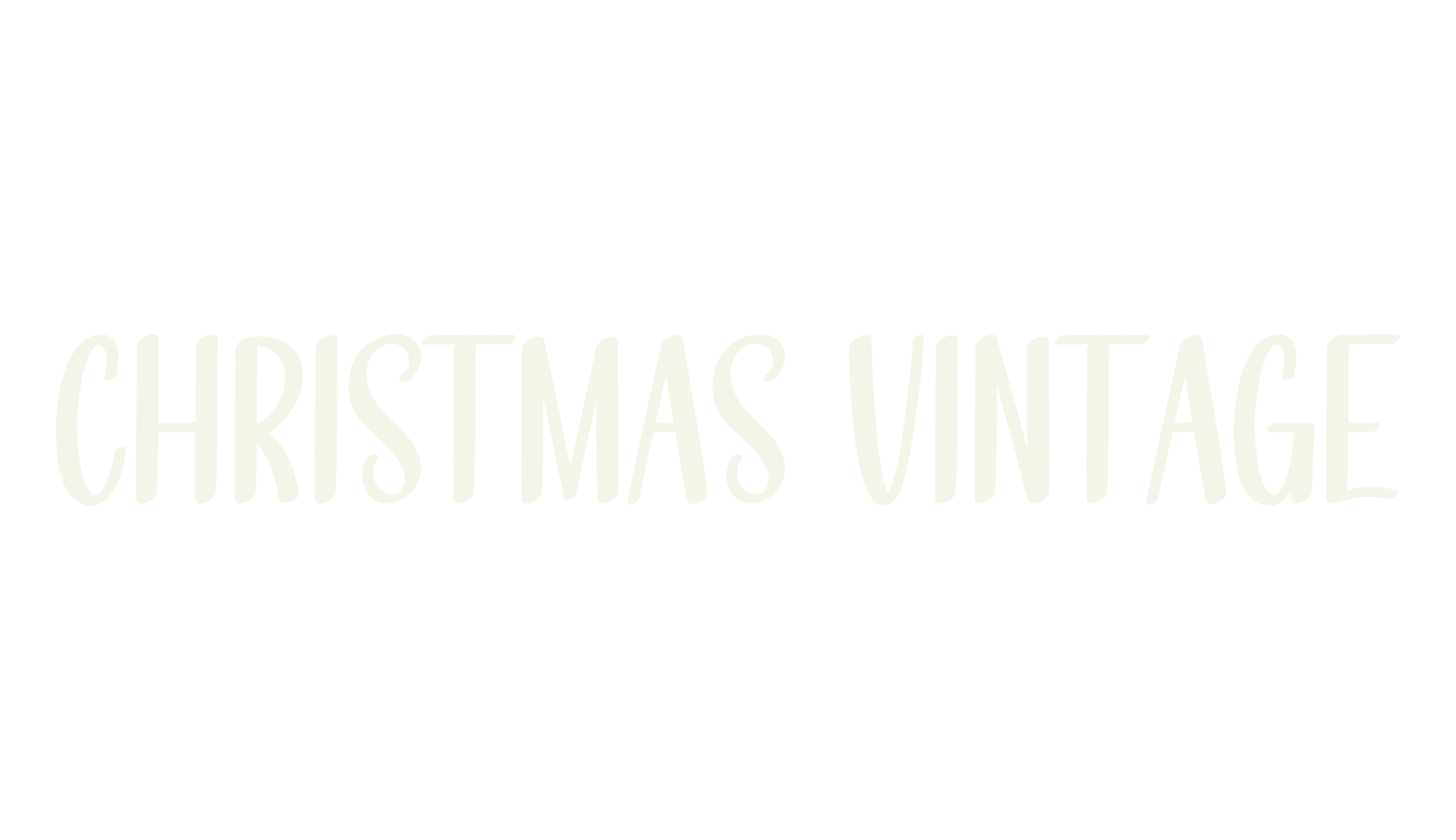 Christmas Vintage, christmas font preview