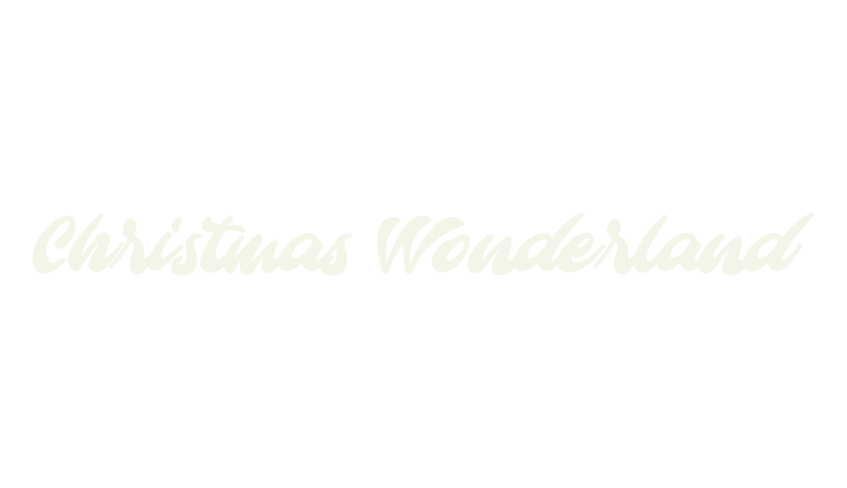 Christmas Wonderland, christmas font preview