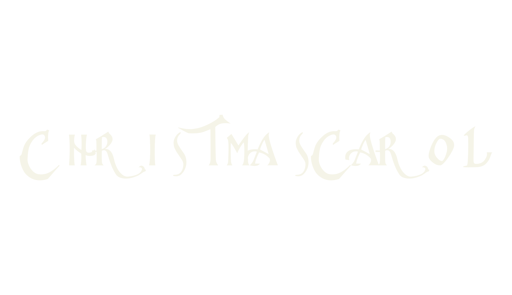 ChristmasCarol, serif font preview