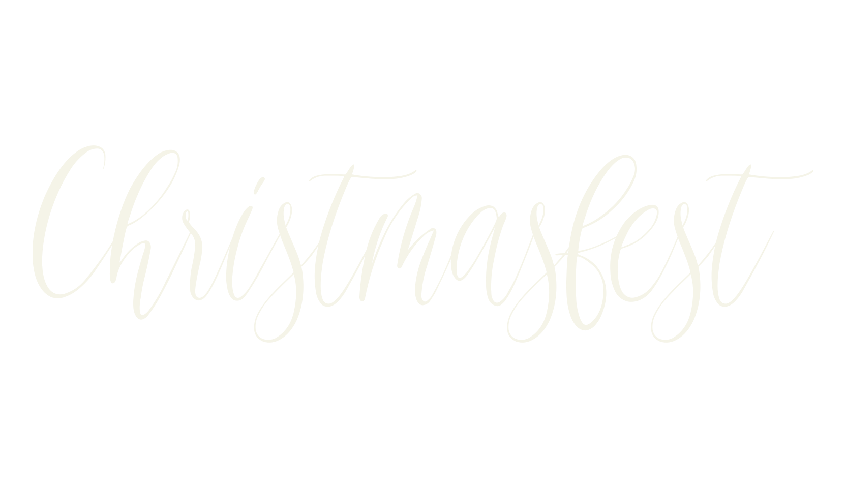 Christmasfest, modern font preview