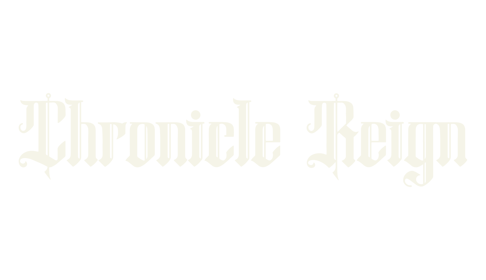 Chronicle Reign, tattoo font preview