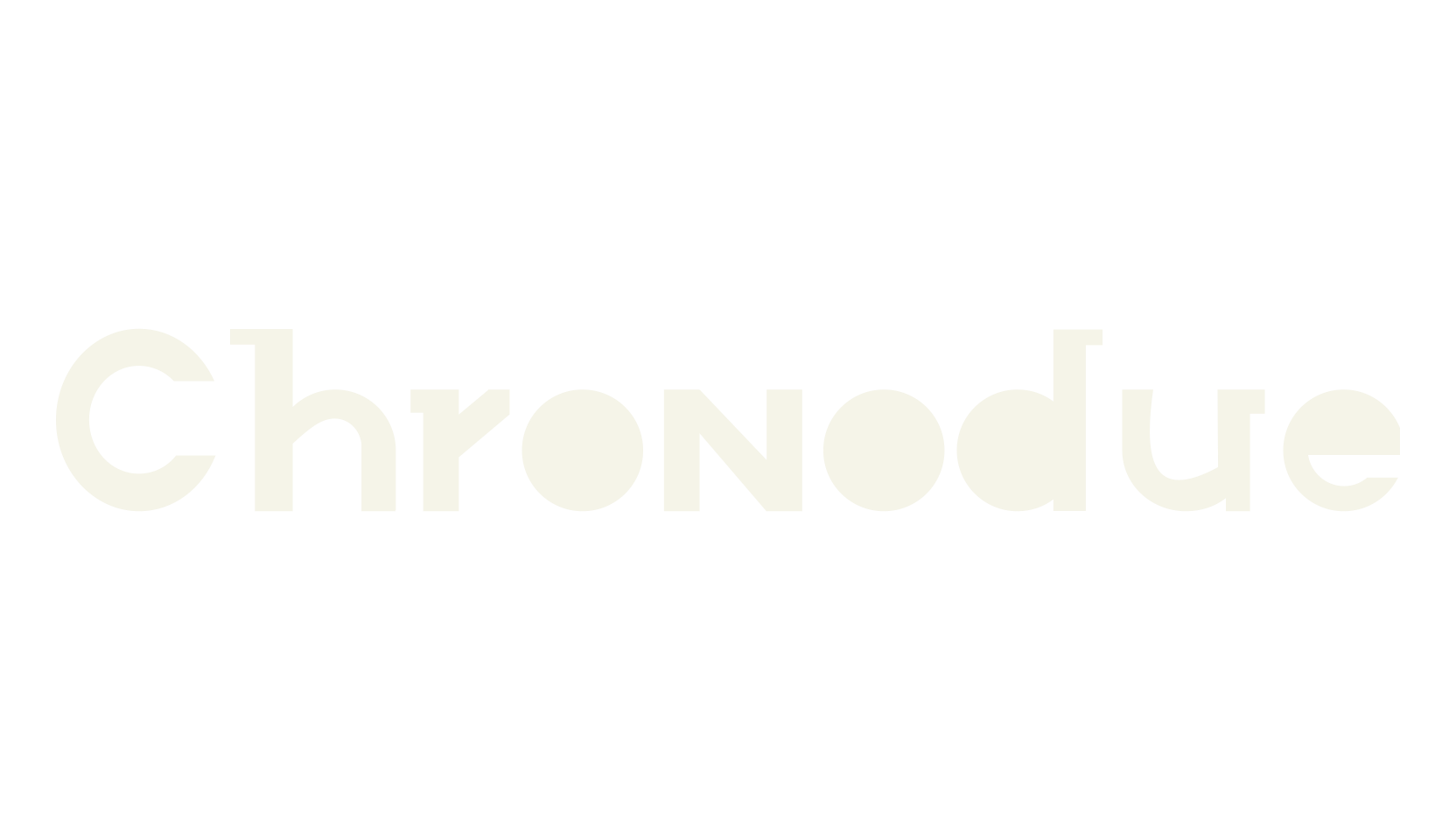 Chronodue, basic font preview