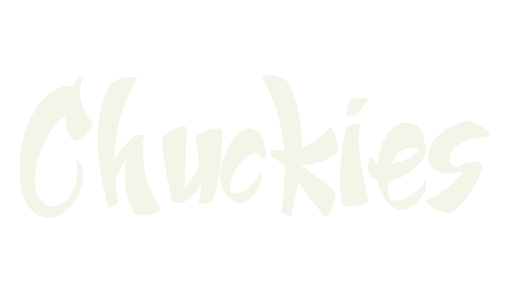 Chuckies, fancy font preview