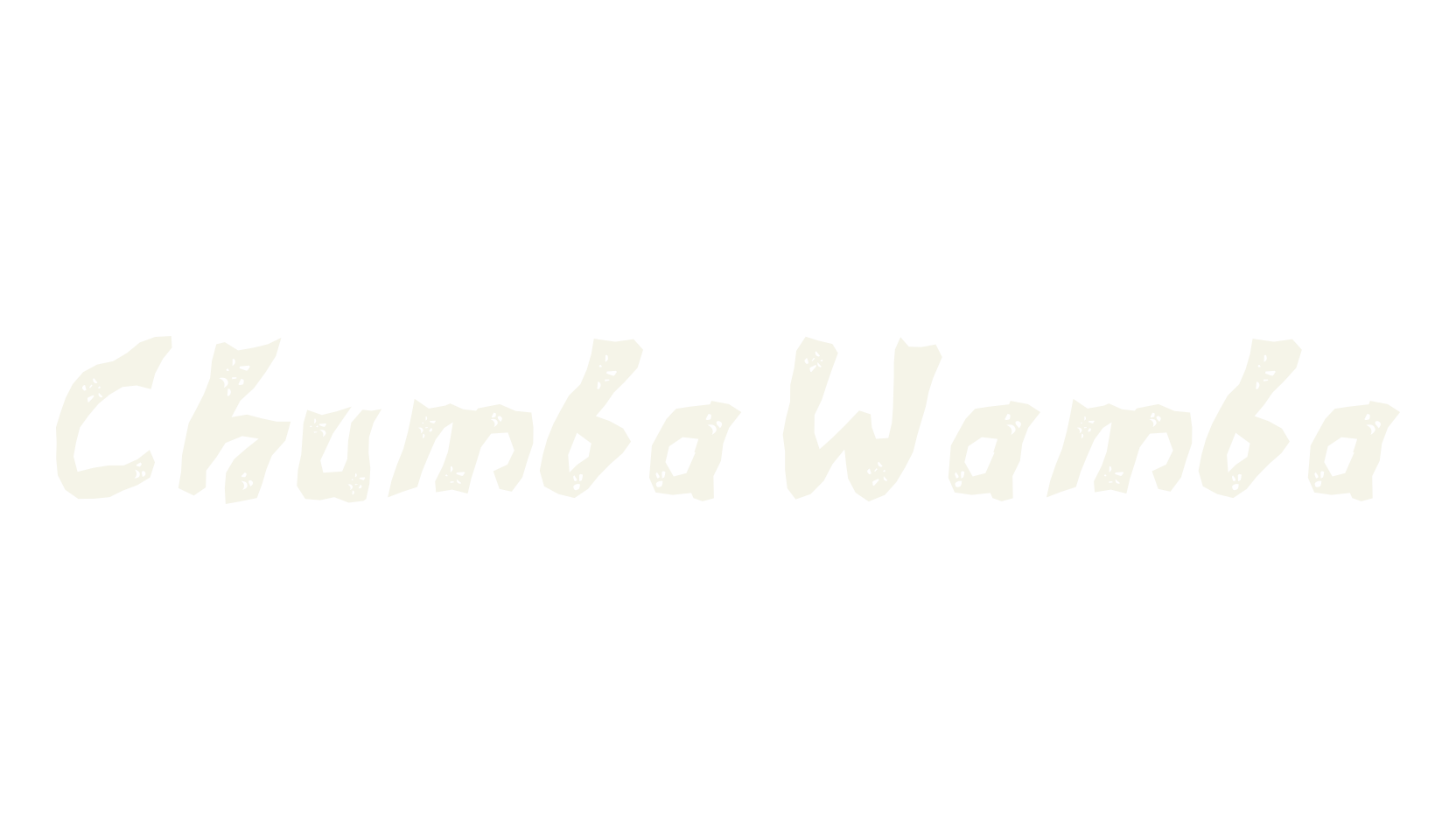 Chumba Wamba, display market font preview