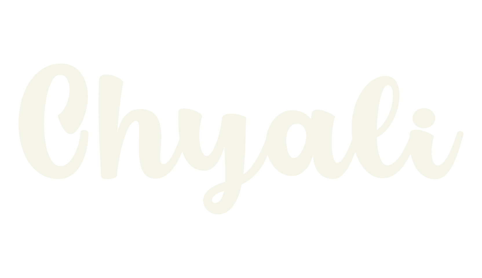 Chyali, fashion script font preview