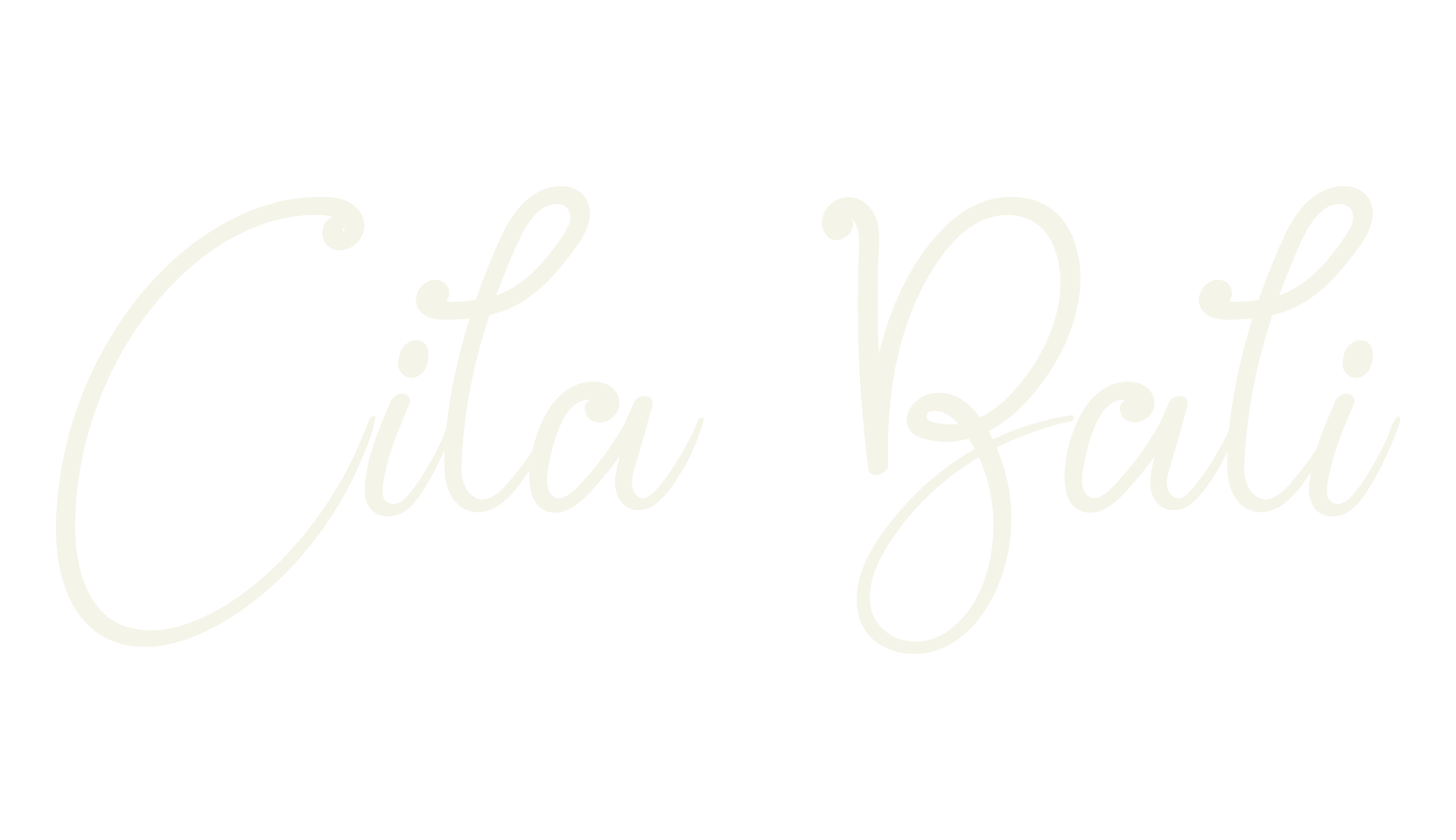 Cila Bali, calligraphy font preview