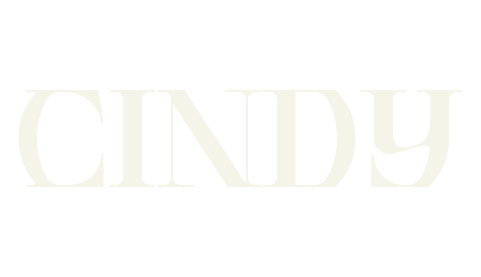 CINDY, art deco font preview