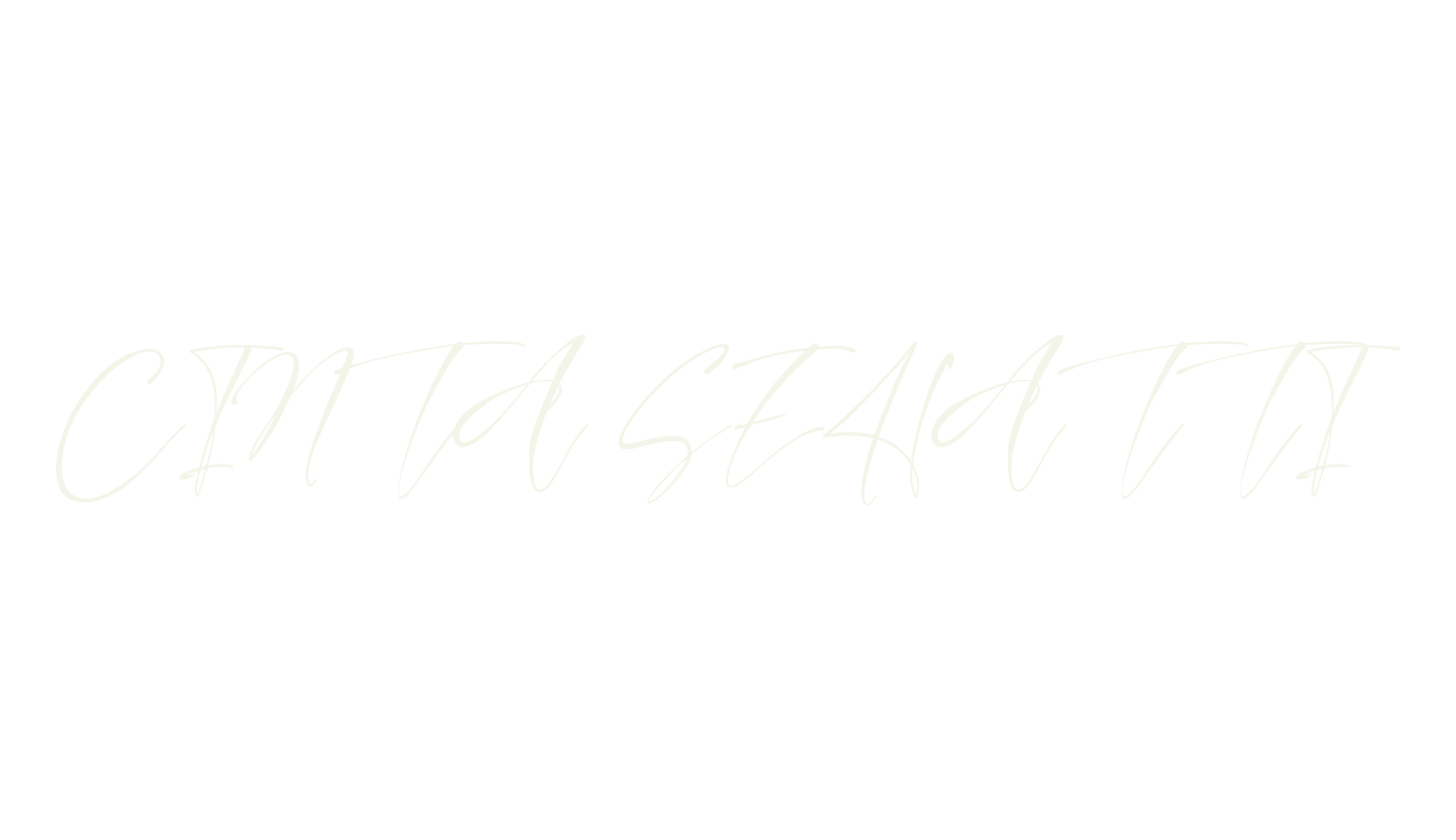 CINTA SEHATTI, calligraphy font preview