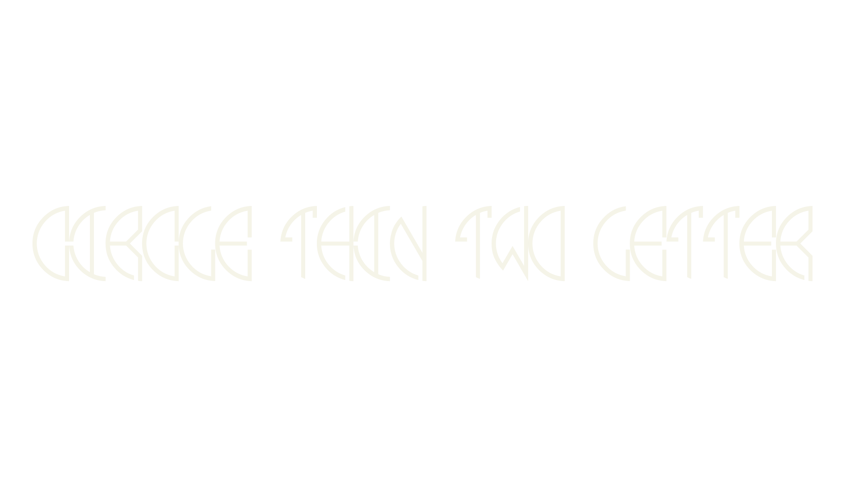 Circle Thin Two Letter, monogram font preview