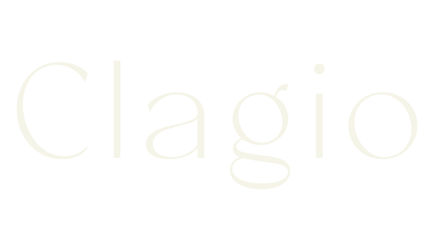 Clagio, sans serif font preview