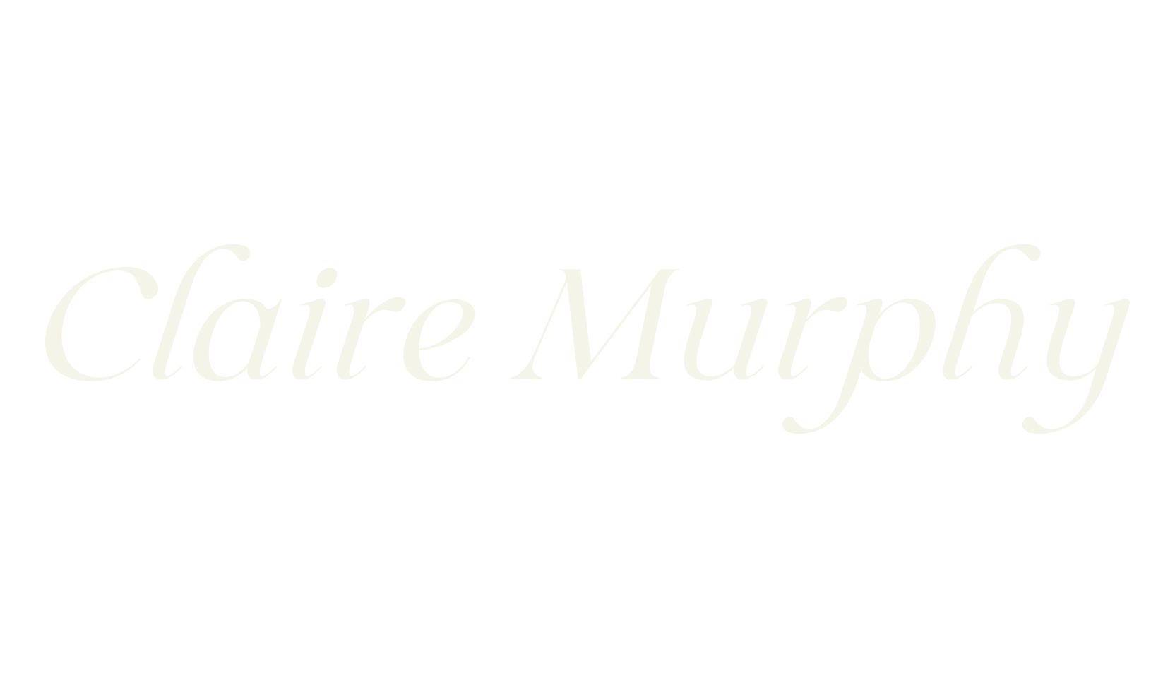 Claire Murphy, serif font preview