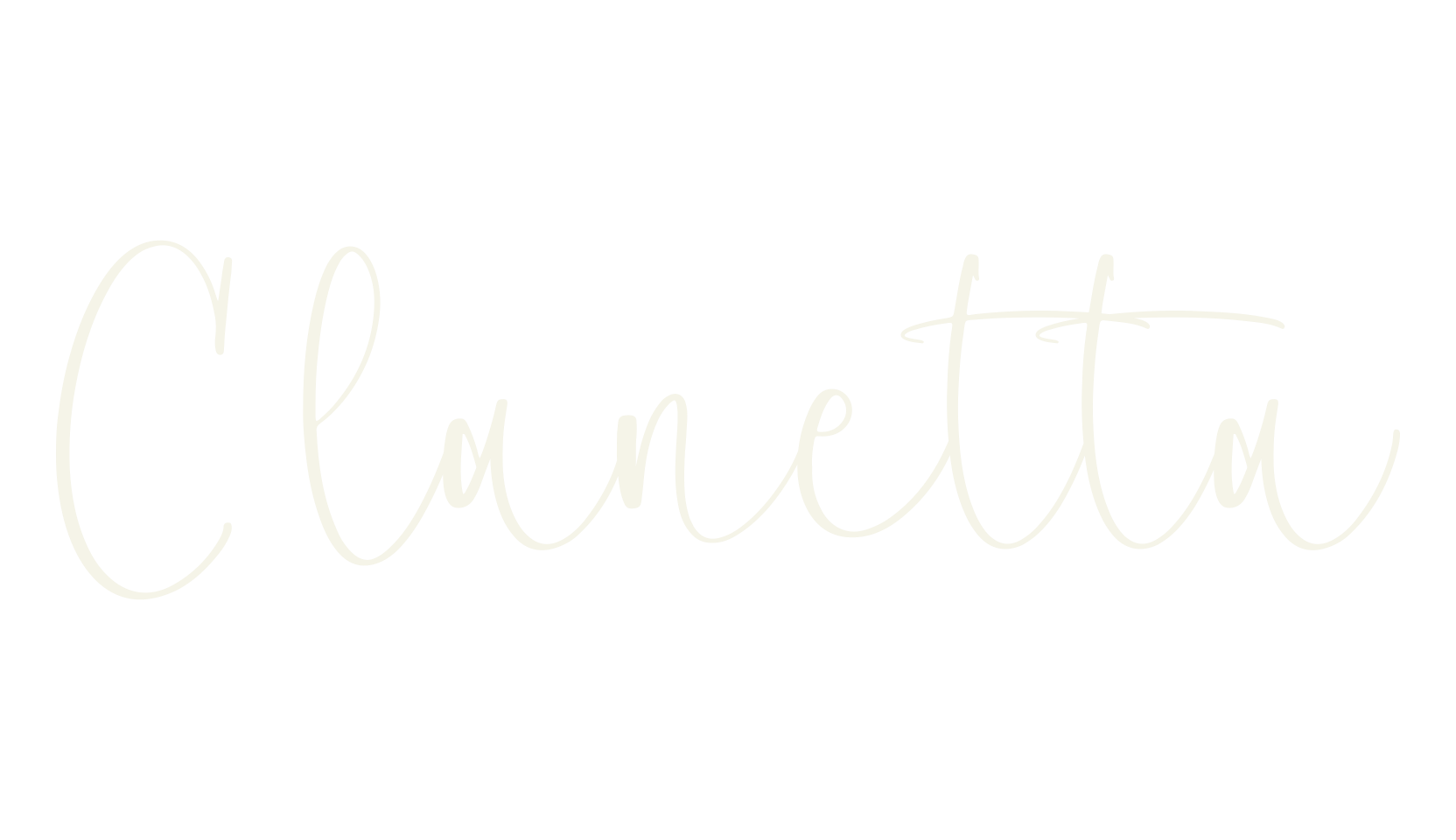 Clanetta, cursive font preview