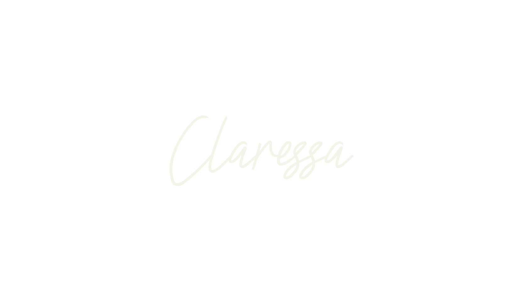 Claressa, cafe font preview