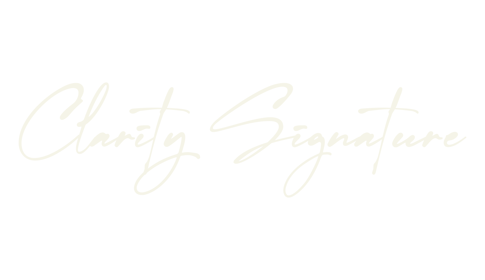 Clarity Signature, calligraphy font preview
