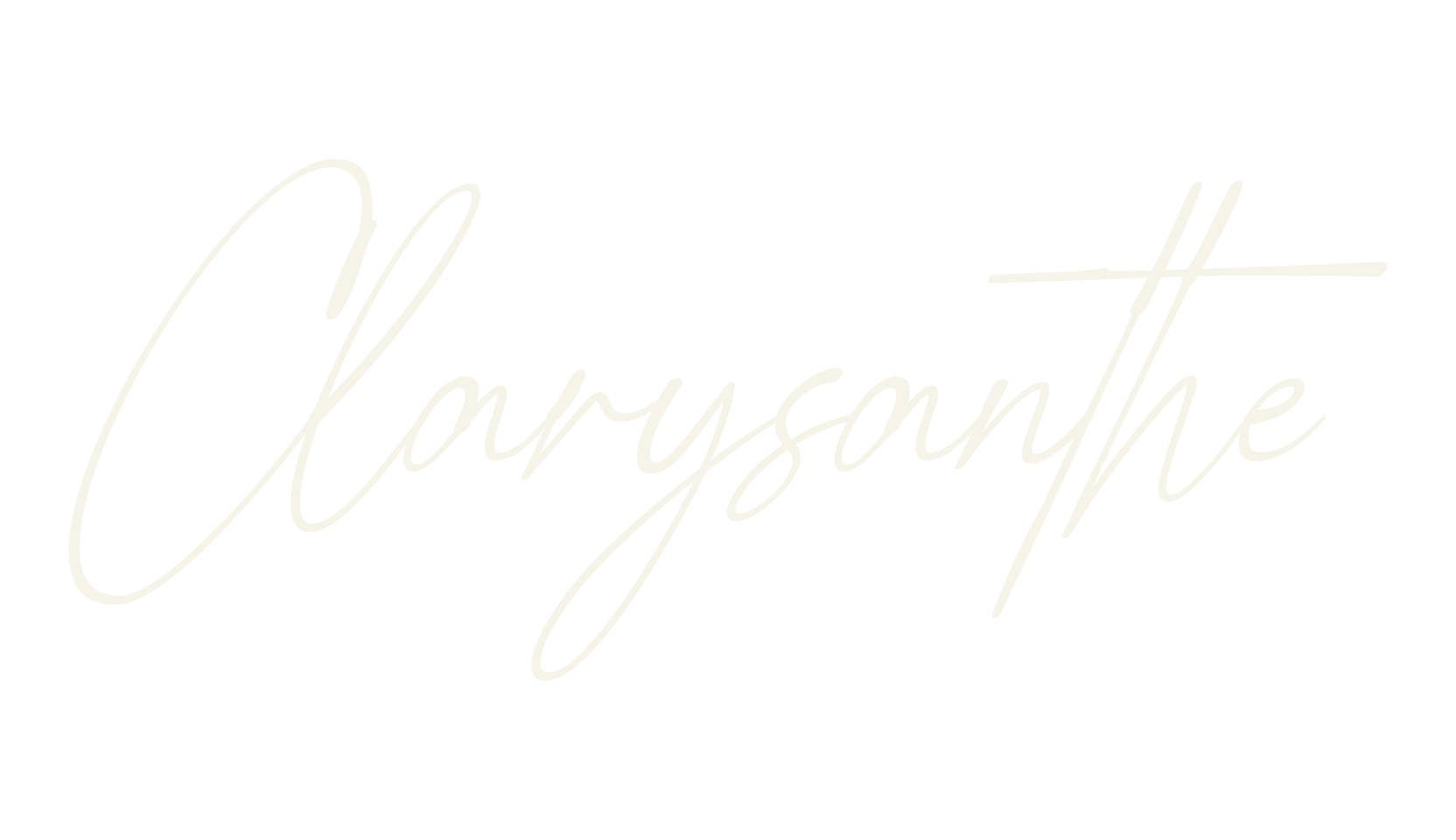 Clarysanthe, fashion script font preview