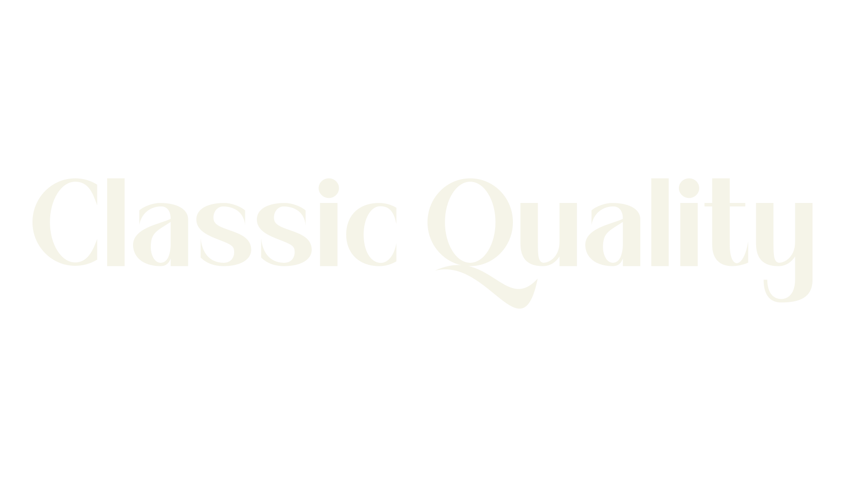 Classic Quality, bold font preview