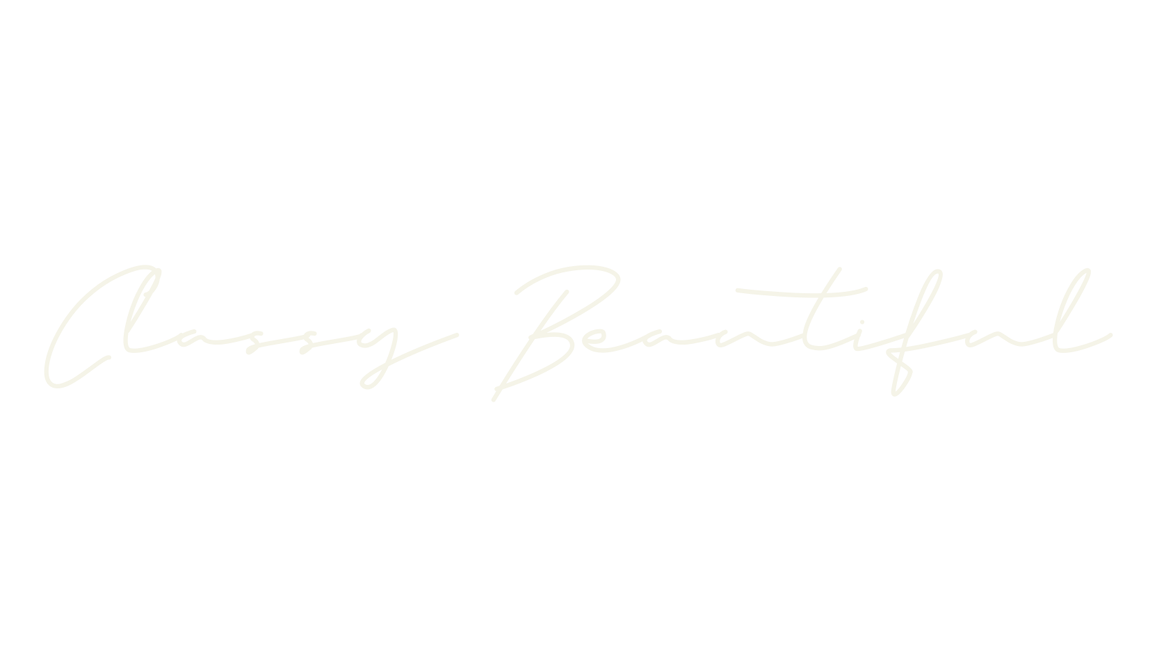 Classy Beautiful, fashion sign font preview