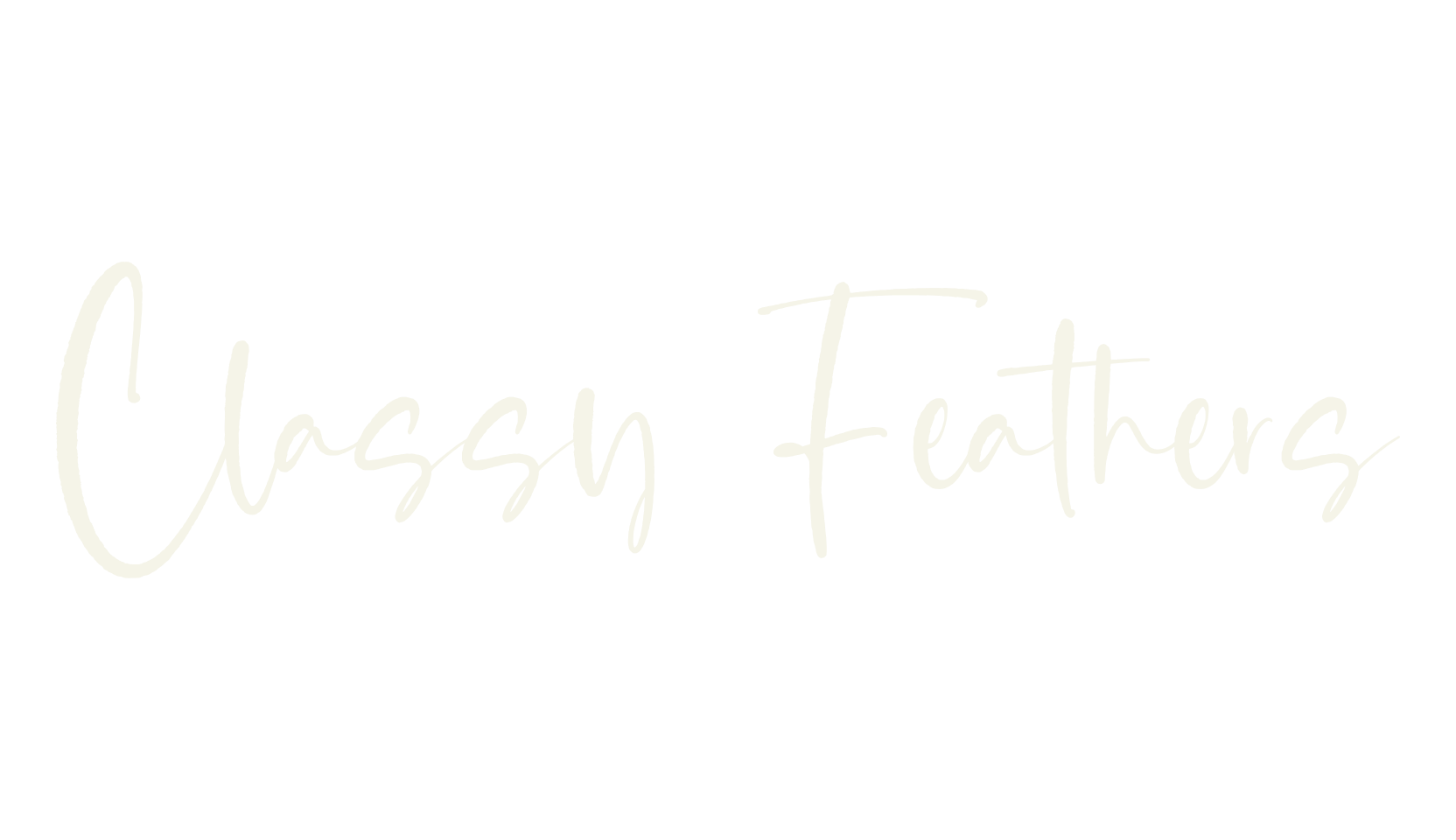 Classy Feathers, calligraphy font preview
