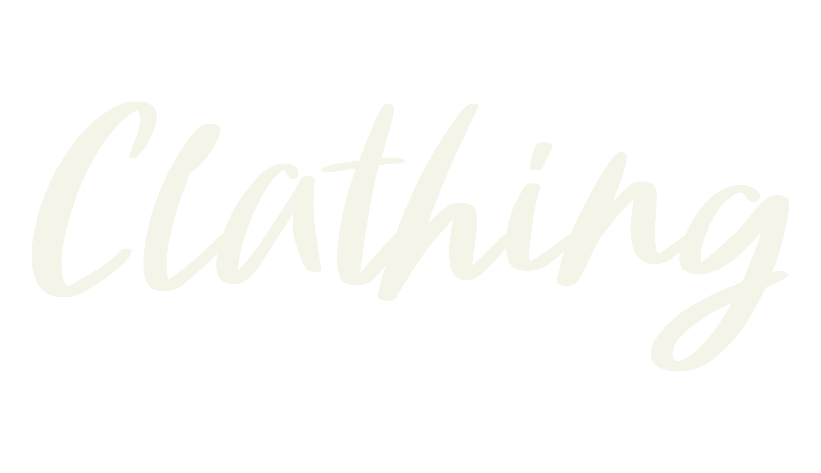 Clathing, watermark font preview