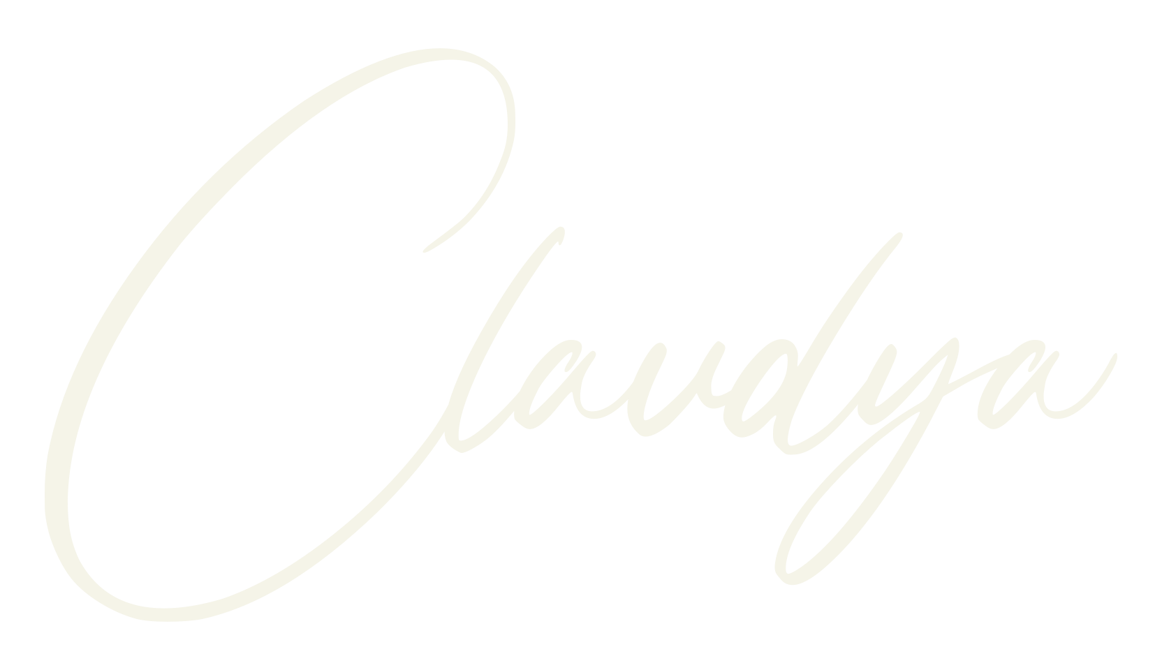 Claudya, handwriting font preview