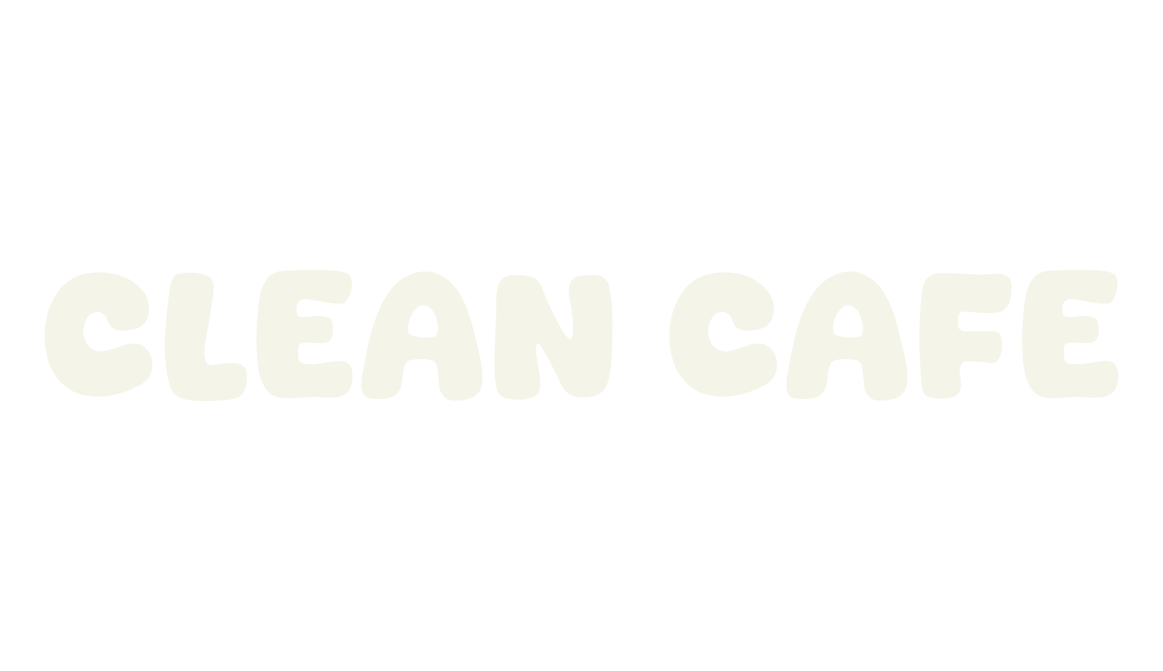 Clean Cafe, display market font preview