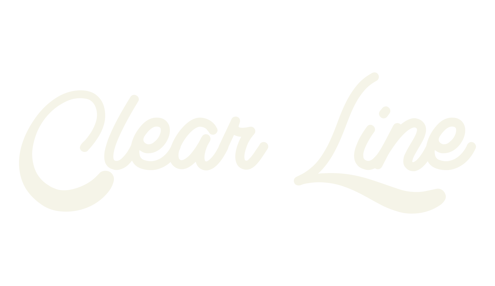 Clear Line, fashion script font preview