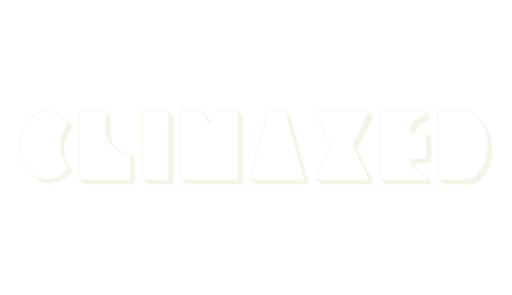 CLIMAXED, durex font preview