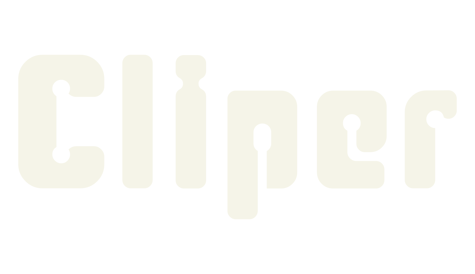 Cliper, decorative font preview