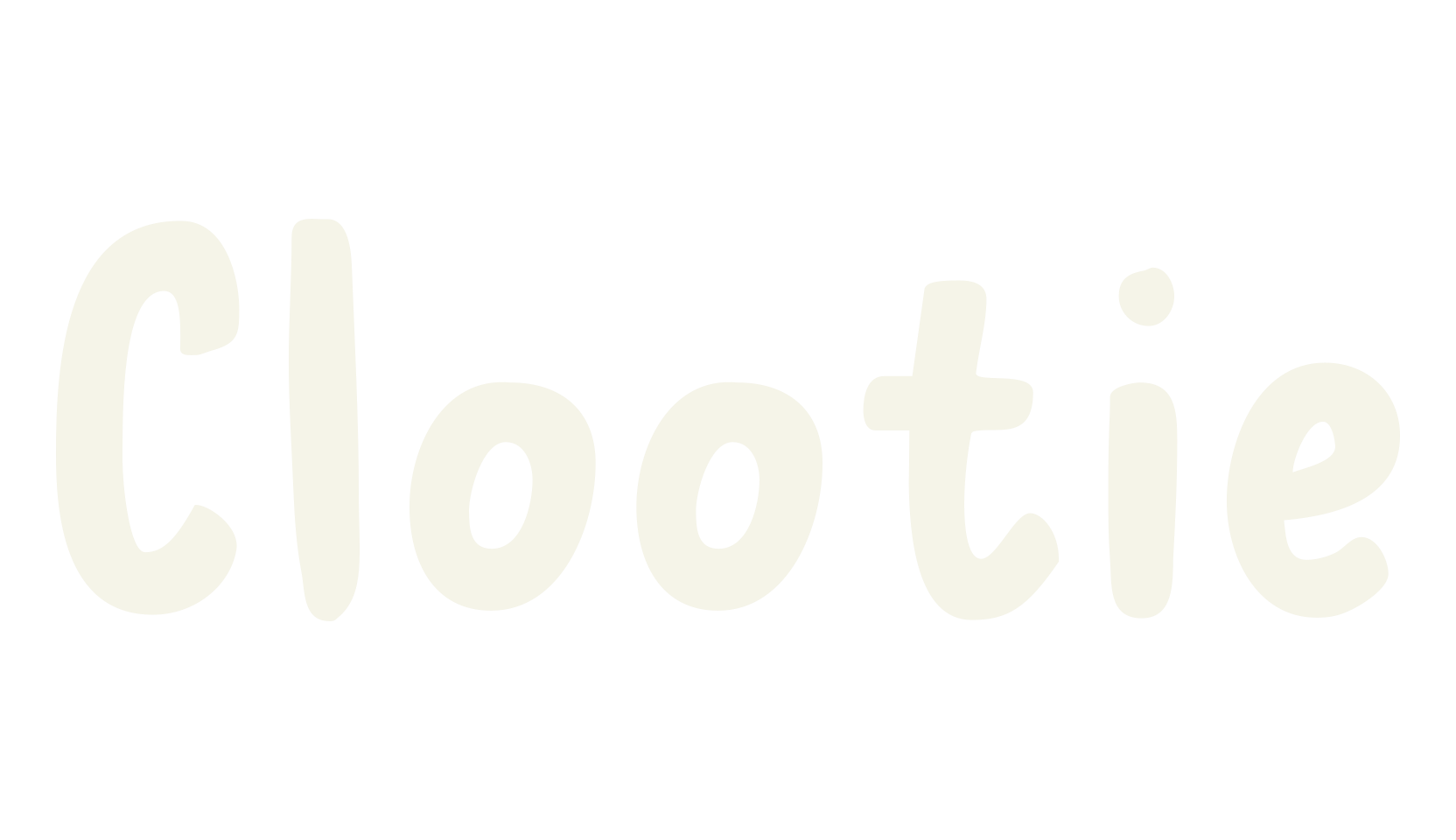 Clootie, handwritten font preview