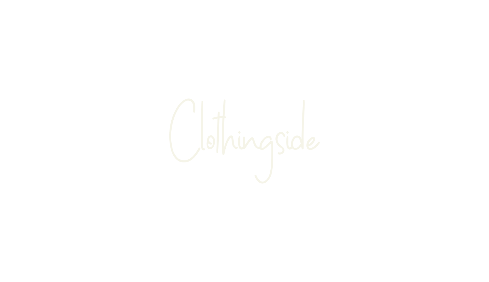 Clothingside, tall font preview