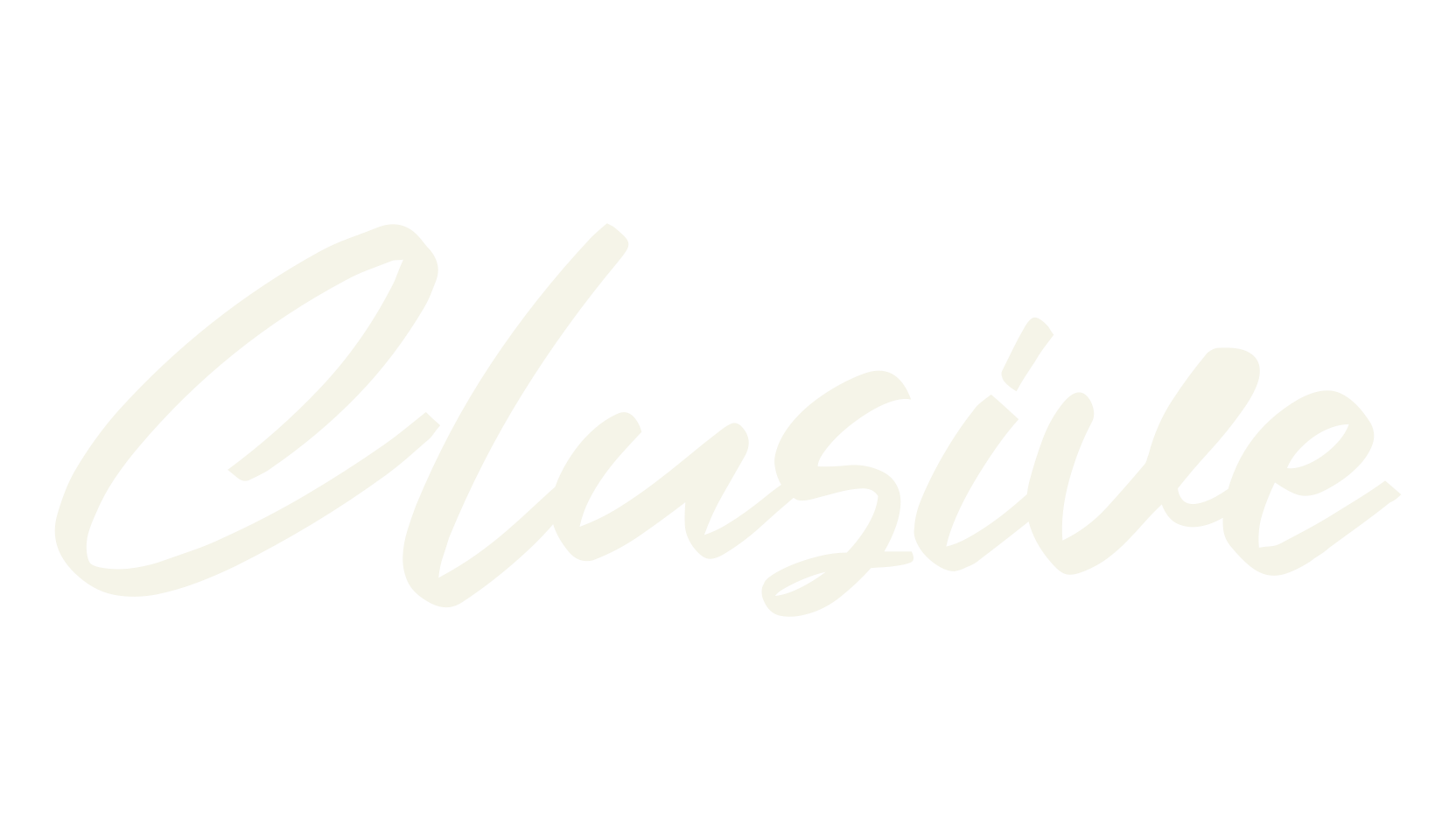 Clusive, fashion script font preview