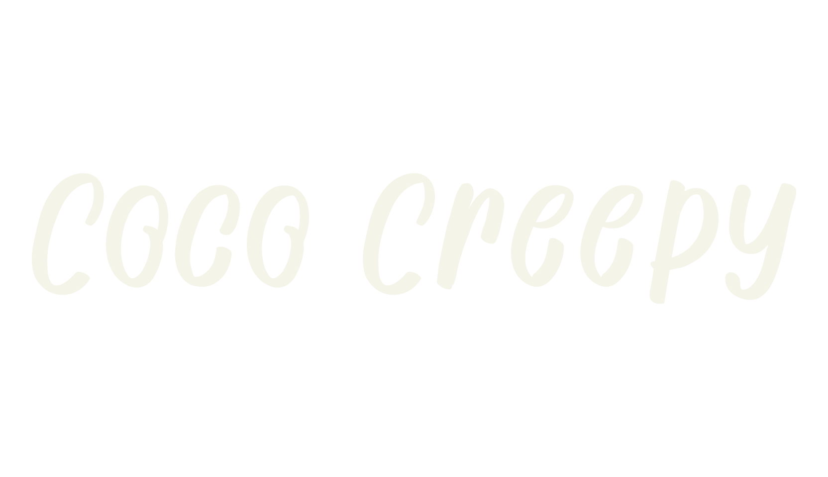 Coco Creepy, halloween font preview